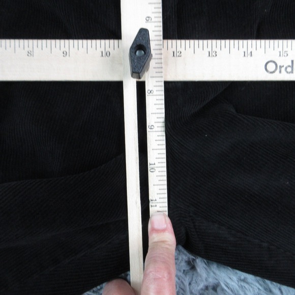Roundtree & Yorke Mens 36x32 Black Luxury Corduroy CoreComfort Pants 36x30* NWT - Picture 8 of 16